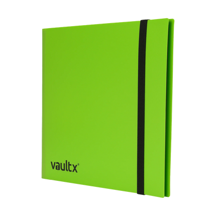 Vault X - 12-Pocket Strap Binder - Green