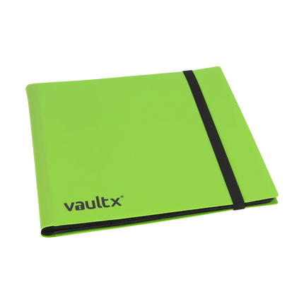 Vault X - 12-Pocket Strap Binder - Green