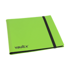 Vault X - 12-Pocket Strap Binder - Green