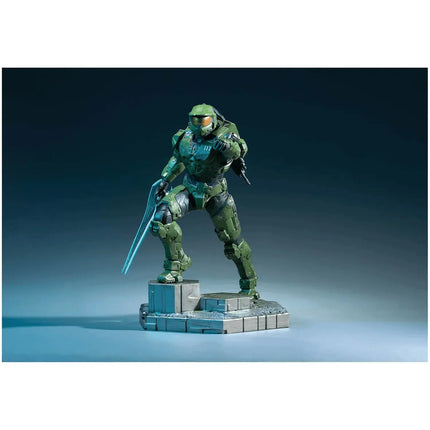 Halo Infinite Master Chief with Grappleshot - 10 Inch PVC Statue - The Card Vault