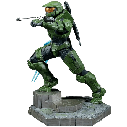 Halo Infinite Master Chief with Grappleshot - 10 Inch PVC Statue - The Card Vault