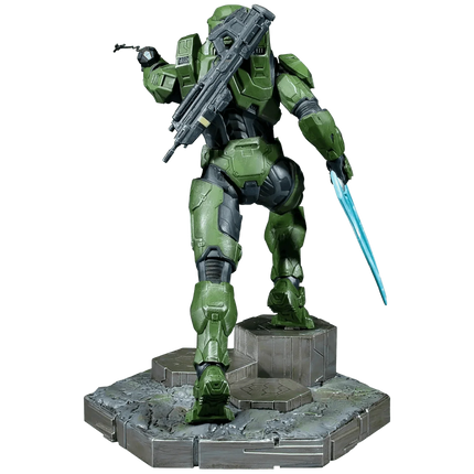 Halo Infinite Master Chief with Grappleshot - 10 Inch PVC Statue - The Card Vault