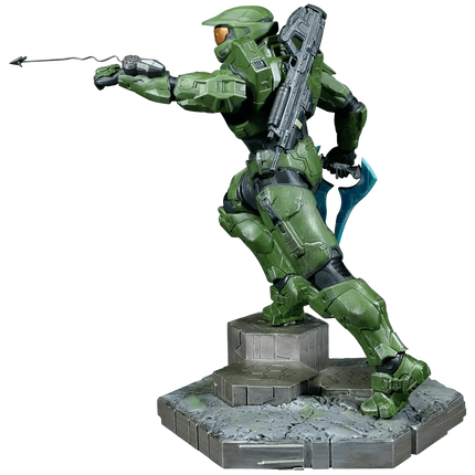 Halo Infinite Master Chief with Grappleshot - 10 Inch PVC Statue - The Card Vault