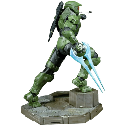 Halo Infinite Master Chief with Grappleshot - 10 Inch PVC Statue - The Card Vault