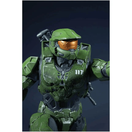 Halo Infinite Master Chief with Grappleshot - 10 Inch PVC Statue - The Card Vault