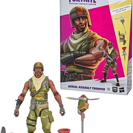 Hasbro - Fortnite Victory Royale Series - Aerial Assault Trooper Action Figure - The Card Vault