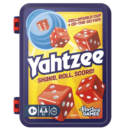 Yahtzee — original English product packaging