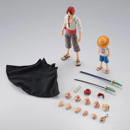 Bandai - S.H.Figuarts - One Piece - Shanks & Monkey D. Luffy Childhood Ver. 2-Pack