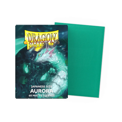 Dragon Shield - Matte Sleeves - Japanese Size - 60pk - Players' Choice Aurora