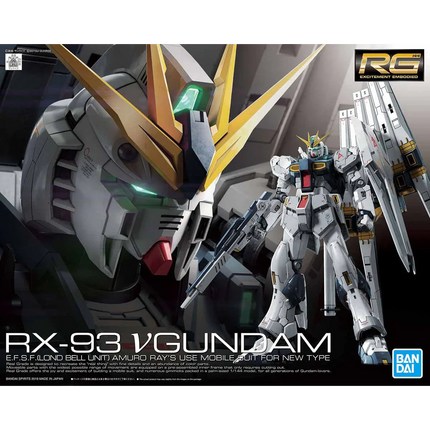 Bandai - Gunpla - RG 1/144 - Mobile Suit Gundam: Char's Counterattack - RX-93 Nu Gundam