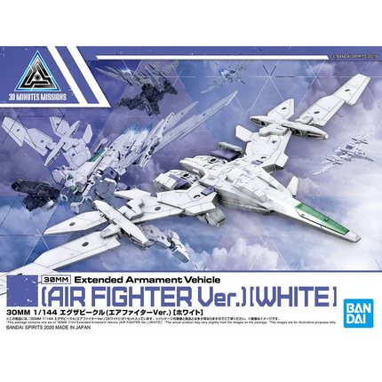 Bandai - 30 Minutes Missions (30MM) - 1/144 - Extended Armament Vehicle (Air Fighter Ver. White)