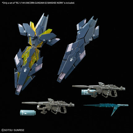 Bandai - Gunpla - RG 1/144 - Mobile Suit Gundam Unicorn - Unicorn Gundam 02 Banshee Norn