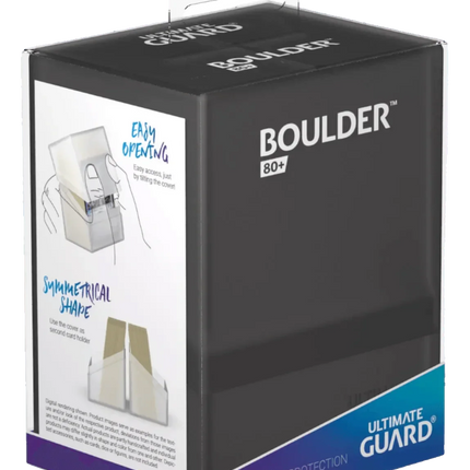 Ultimate Guard - Boulder - 80+ Deck Case - Onyx