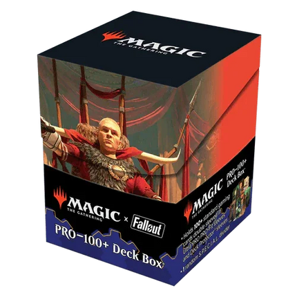 Ultra Pro - MTG: Universes Beyond: Fallout - Caesar, Legion’s Emperor 100+ Deck Box