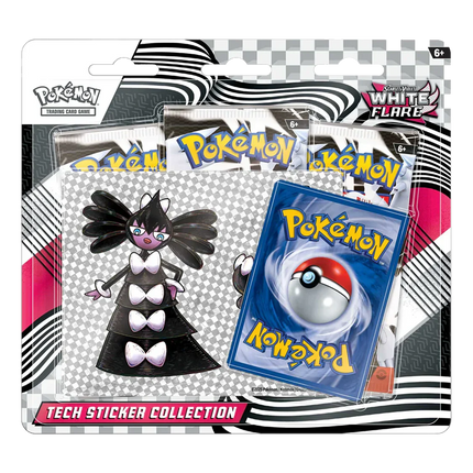 Pokemon TCG - Scarlet & Violet - White Flare - Tech Sticker Collection - Gothitelle