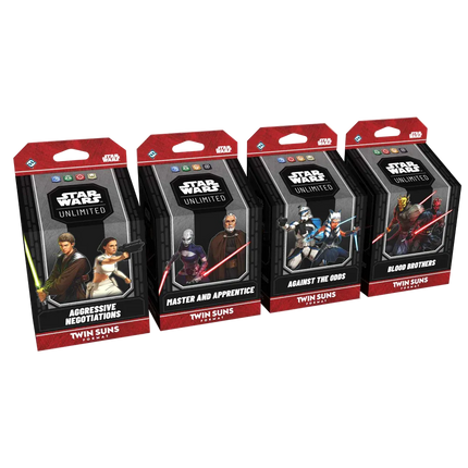 Star Wars: Unlimited - Twin Suns Decks - Bundle