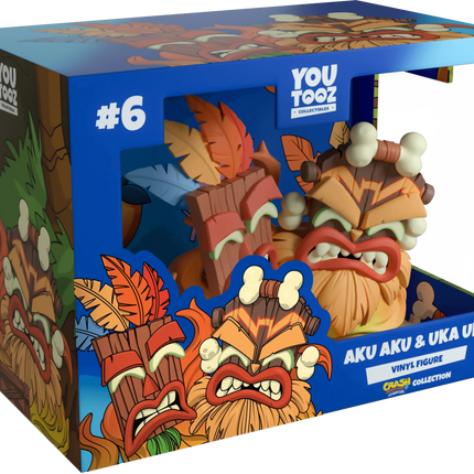 Youtooz - Crash Bandicoot - Aku Aku & Uka Uka Vinyl Figure #6