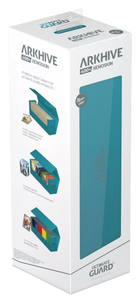 Ultimate Guard - Arkhive XenoSkin - 400+ Card Case - Monocolor Petrol