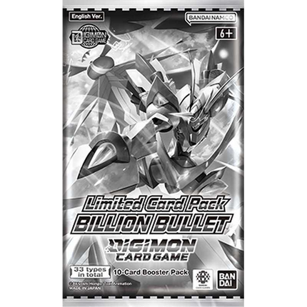 Digimon Card Game - Special Limited Set - Billion Bullet (LM06) - Booster Pack