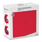 Ultimate Guard - Treasurehive XenoSkin - 90+ Magnetic Card Case - Monocolor Red