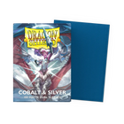 Dragon Shield - Dual Matte Sleeves - Standard Size - 100pk - Cobalt & Silver Special Edition