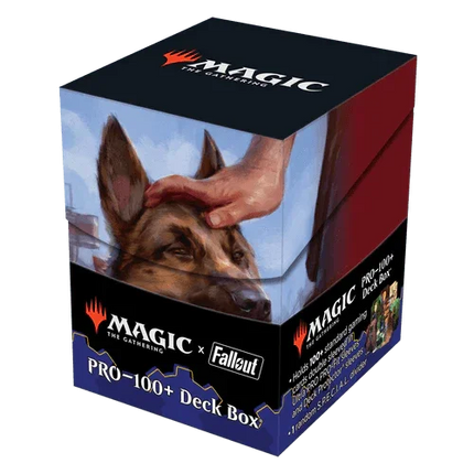 Ultra Pro - MTG: Universes Beyond: Fallout - Dogmeat, Ever Loyal 100+ Deck Box