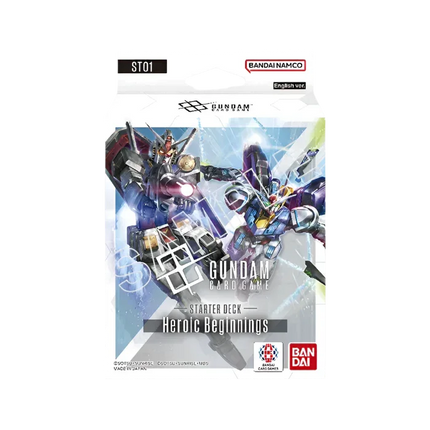 Gundam Card Game - Starter Deck - Heroic Beginnings (ST01)