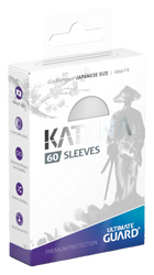 Ultimate Guard - Katana Sleeves - Japanese Size - Ideal-Fit - White - 60pk
