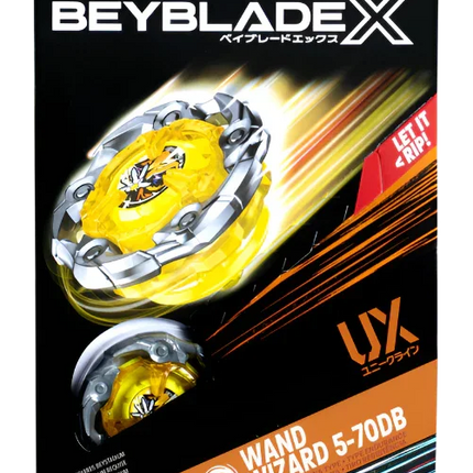 Beyblade X - UX Starter Pack Top and Launcher - Wand Wizard 5-70DB