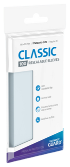 Ultimate Guard - Classic Sleeves - Standard Size - Resealable - 100pk