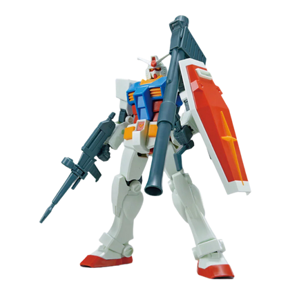 Bandai - Gunpla - EG 1/144 - Mobile Suit Gundam - RX-78-2 Gundam (Full Weapon Set)