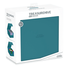 Ultimate Guard - Treasurehive XenoSkin - 90+ Magnetic Card Case - Monocolor Petrol