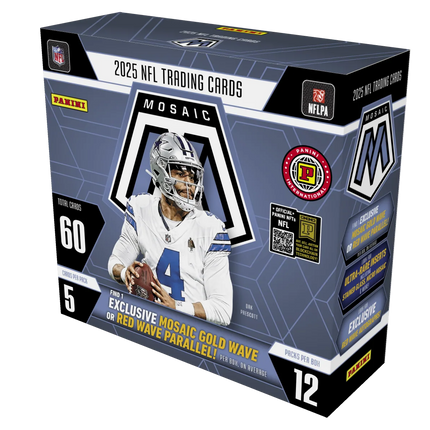 Panini - 2025 Mosaic American Football (NFL) - International Hobby Box