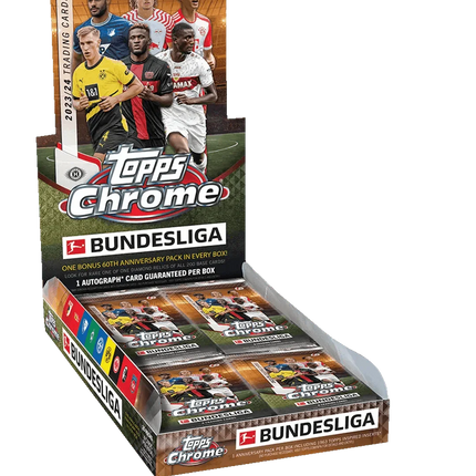 Topps - 2023/24 Chrome Bundesliga Football (Soccer) - Hobby Box