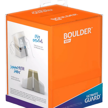 Ultimate Guard - Boulder - 100+ Deck Case - Poppy Topaz