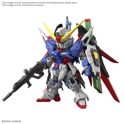 Bandai - Gunpla - MGSD - Mobile Suit Gundam SEED Destiny - Destiny Gundam