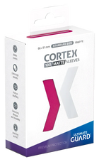 Ultimate Guard - Cortex Sleeves - Standard Size - Ideal-Fit - Matte Pink - 100pk