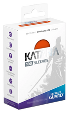 Ultimate Guard - Katana Sleeves - Standard Size - Ideal-Fit - Orange - 100pk
