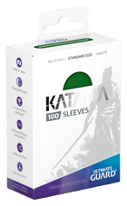 Ultimate Guard - Katana Sleeves - Standard Size - Ideal-Fit - Green - 100pk
