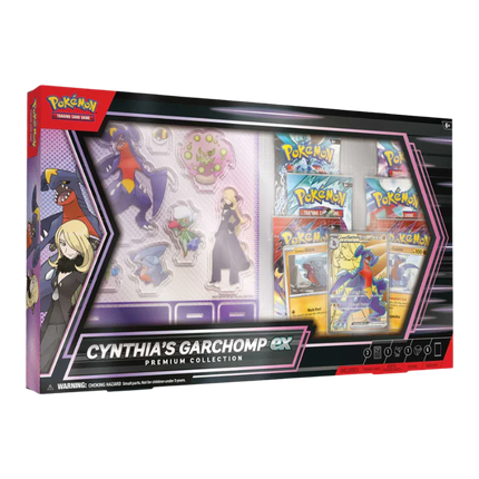 Pokemon TCG - Scarlet & Violet - Cynthia’s Garchomp ex Premium Collection Box
