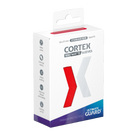 Ultimate Guard - Cortex Sleeves - Standard Size - Ideal-Fit - Matte Red - 100pk