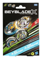 Beyblade X - Dual Pack Set - Bite Croc 3-60LF and Sting Unicorn 4-60P