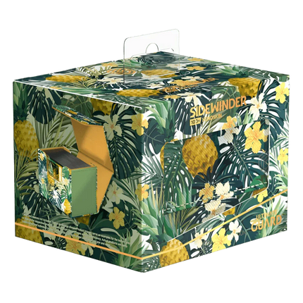 Ultimate Guard - Sidewinder XenoSkin - 100+ Deck Case - Floral Places - Bahia Green
