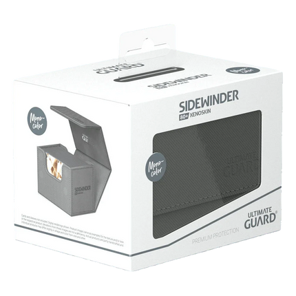 Ultimate Guard - Sidewinder XenoSkin - 80+ Deck Case - Monocolor Grey