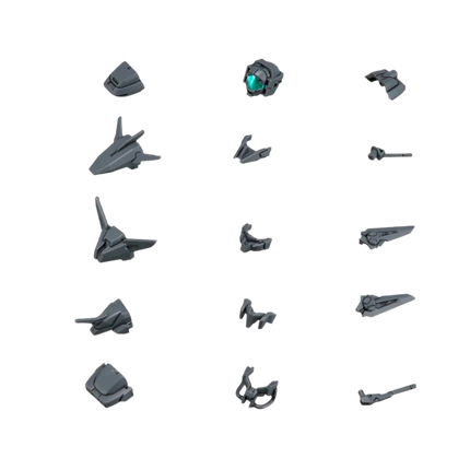 Bandai - 30 Minutes Missions (30MM) - 1/144 - Option Parts Set 6 (Customised Heads A)