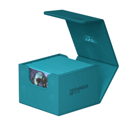 Ultimate Guard - Sidewinder XenoSkin - 133+ Deck Case - Monocolor Petrol