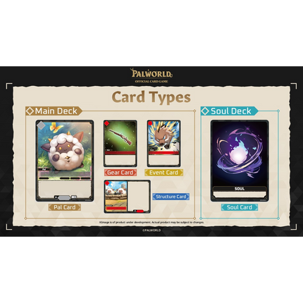 Palworld Official Card Game - Set 01 - Dawn of Palpagos - Green-Purple Trial Deck