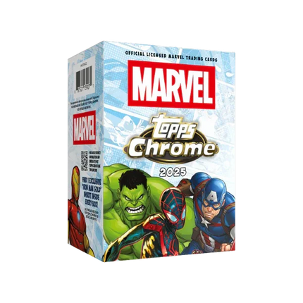 Topps - 2025 Chrome Marvel Comics - Value Box