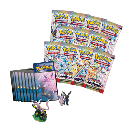 Pokemon TCG - Scarlet & Violet - Prismatic Evolutions - Premium Figure Collection Box