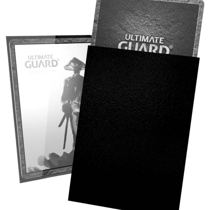 Ultimate Guard - Katana Sleeves - Japanese Size - Ideal-Fit - Black - 60pk